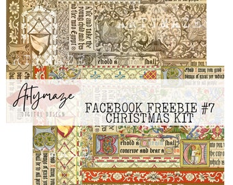 FACEBOOK FREEBIES #7 (by request)  CHRISTMAS 2 Please read description