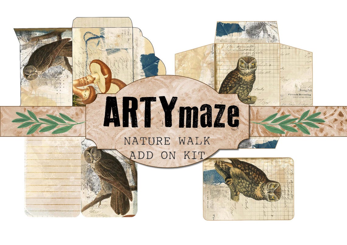 NATURE WALK Journal ADD on Instant Download Etsy UK