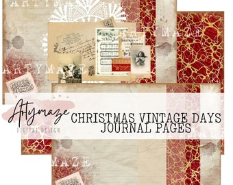 CHRISTMAS VINTAGE DAYS Journal pages 0021