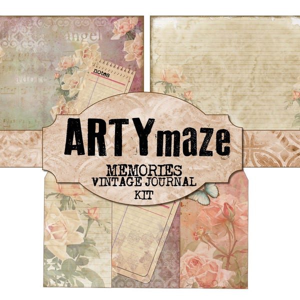 MEMORIES"  digital Journal KIT  *instant download*