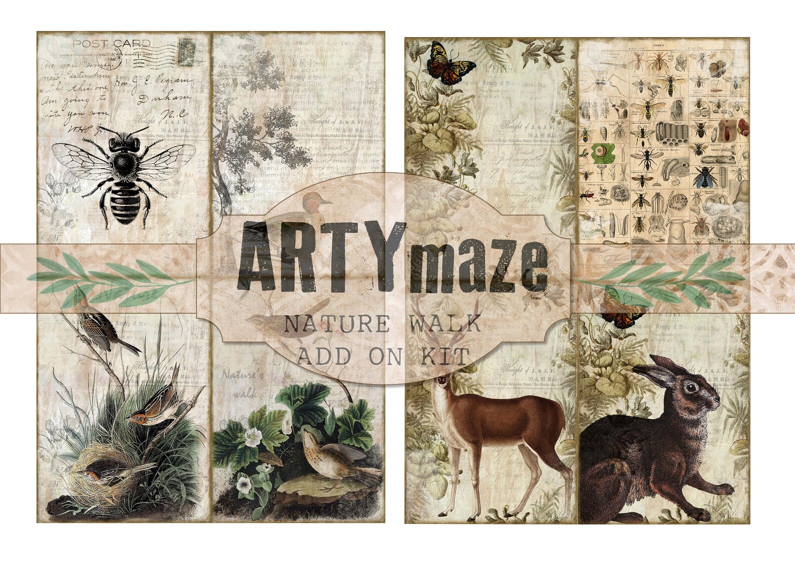 NATURE WALK Journal ADD on Instant Download - Etsy UK