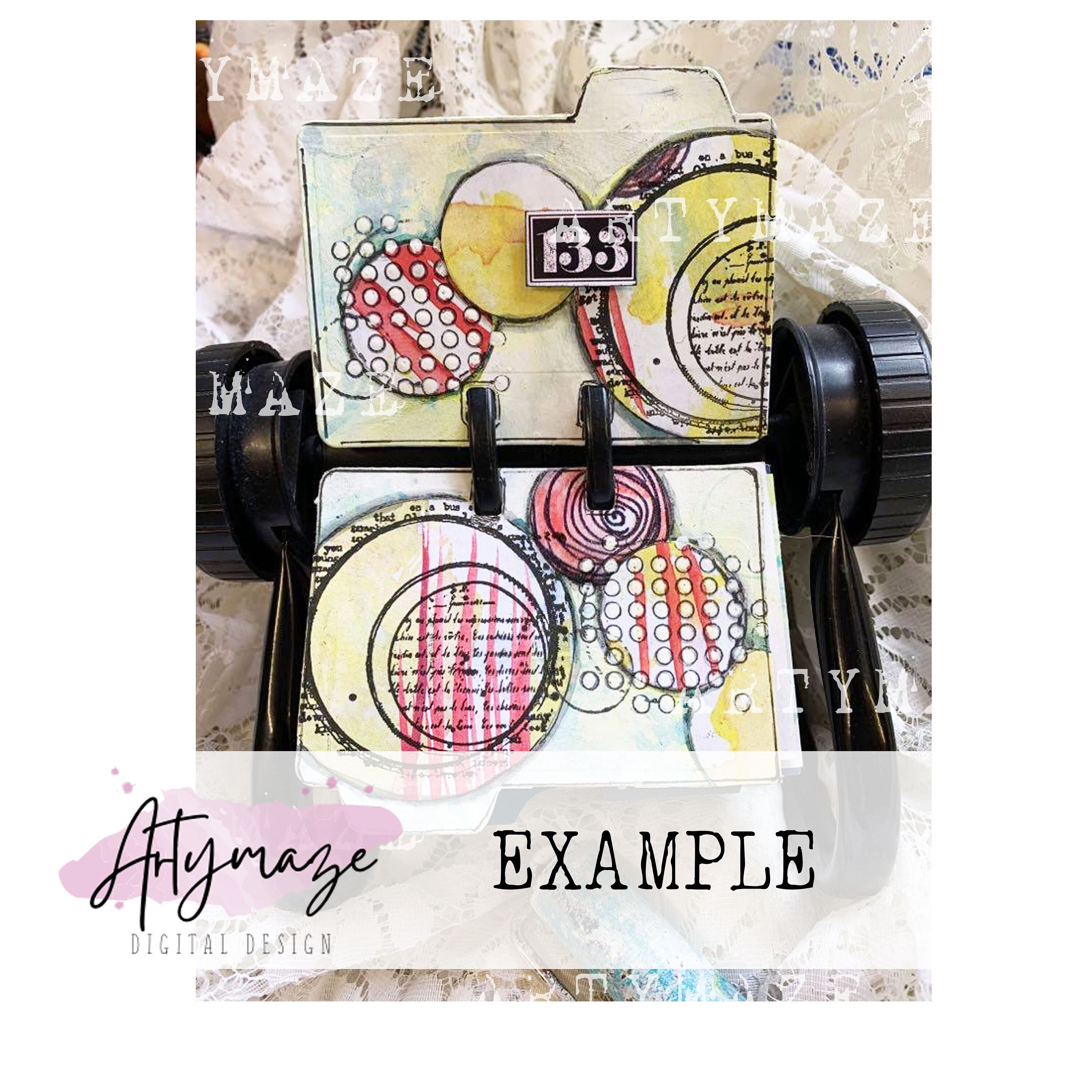 ABSTRACT MIXED MEDIA Papers . Etsy Nederland