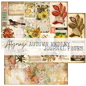 AUTUMN MEDLEY Printable Journal Pages