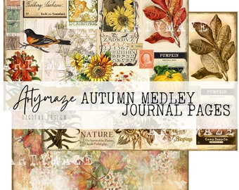 AUTUMN MEDLEY Printable Journal Pages