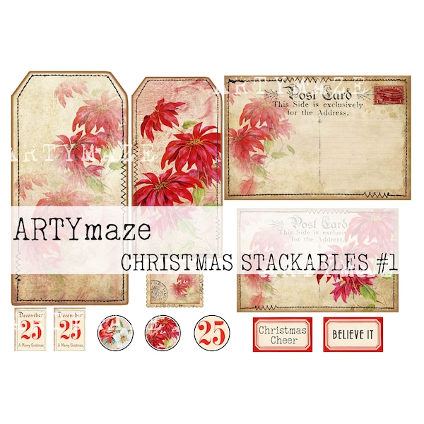 CHRISTMAS STACKABLES #1