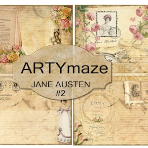 Kit JANE AUSTEN Digital JOURNAL n. 2 *download istantaneo