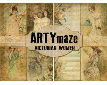 VICTORIAN WOMEN Digital Journal  *instant download*