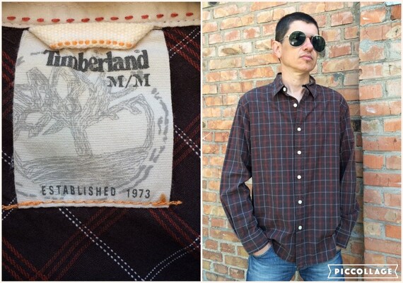 timberland plaid shirt