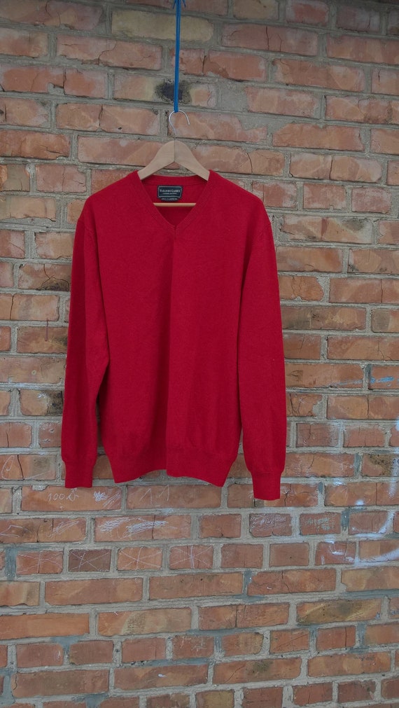 red sweater