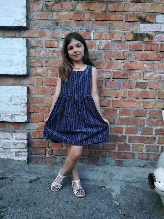 Laura Ashley Vintage Mother & Child corduroy dress