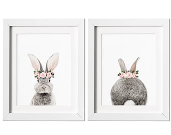 bunny nursery accessories