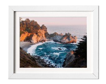 McWay Falls Big Sur Print, Highway 1 Wall Art, California Photography, Home Decor, Beach Home Decor, Ocean Wall Art, Coastal Print