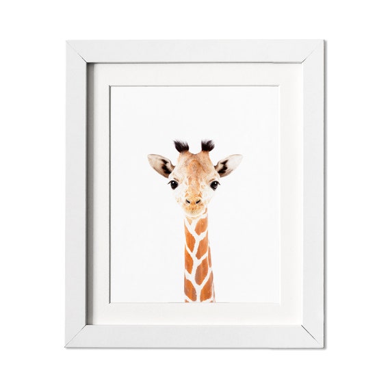giraffe prints for nursery