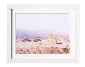 Death Valley Print, Zabriskie Point Photography, Nature Photography, California Wall Art, Landscape Photograph, Mountains print