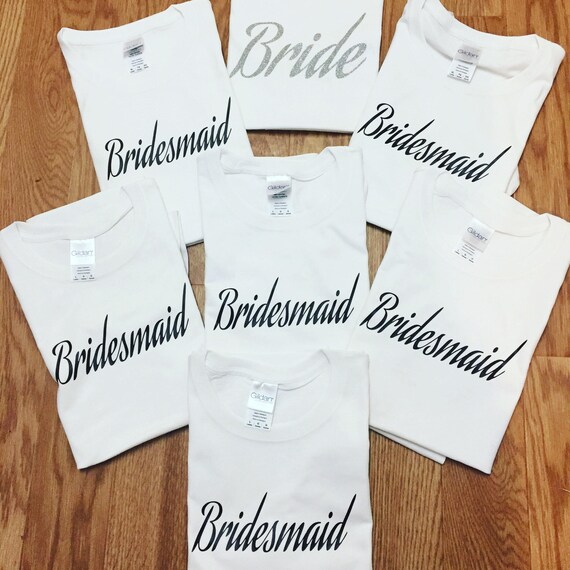etsy bridesmaid shirts