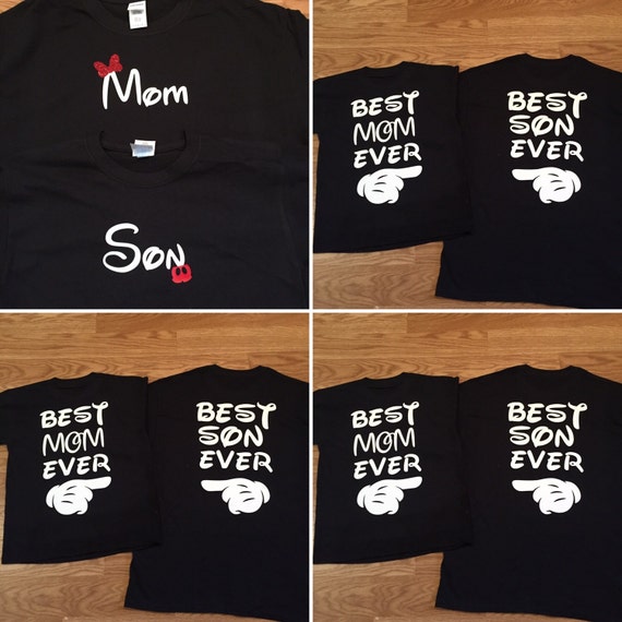 disney shirts for mom and son