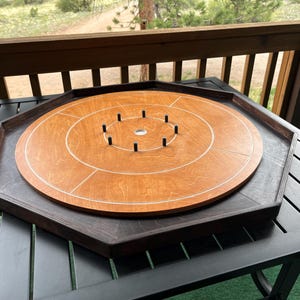Handmade Crokinole board