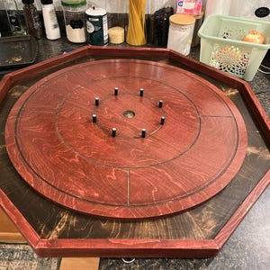 Handmade Crokinole board