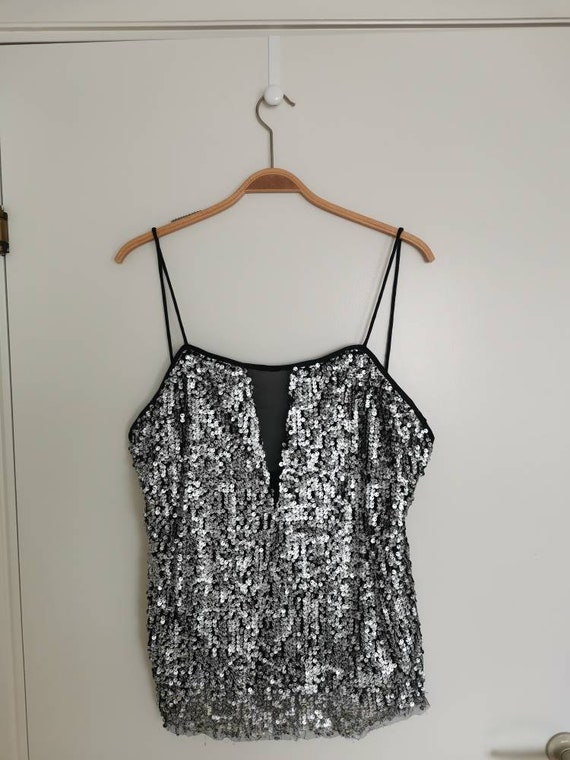1990s sequin top