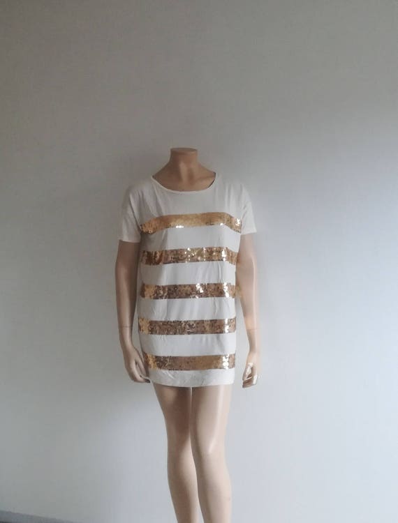 loose fitting sequin dress