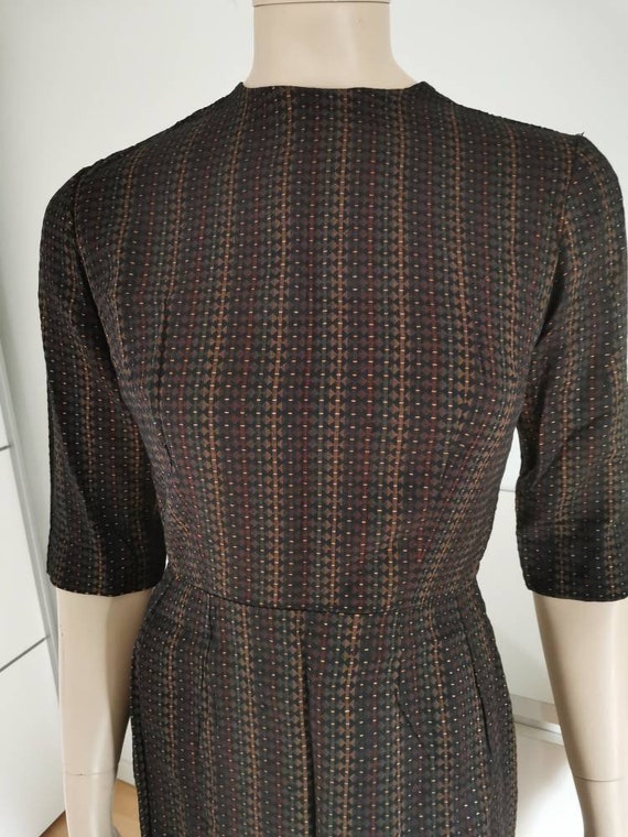 50s vintage dress//Pin up dress
