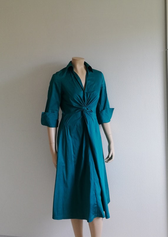 Vintage 50s dress//Mad Men Pin up dress