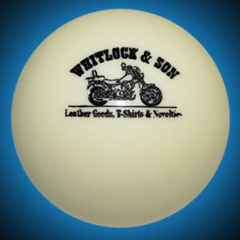Custom Laser Engraved Billiard Cue Ball Personalized Gift Etsy