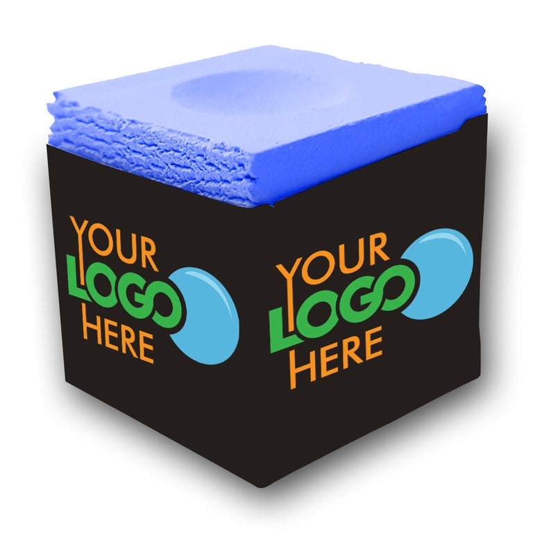 Customized 12 Pack of Pool Cue Chalk Great for Events or Etsy