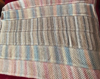 Aran Knitted blanket