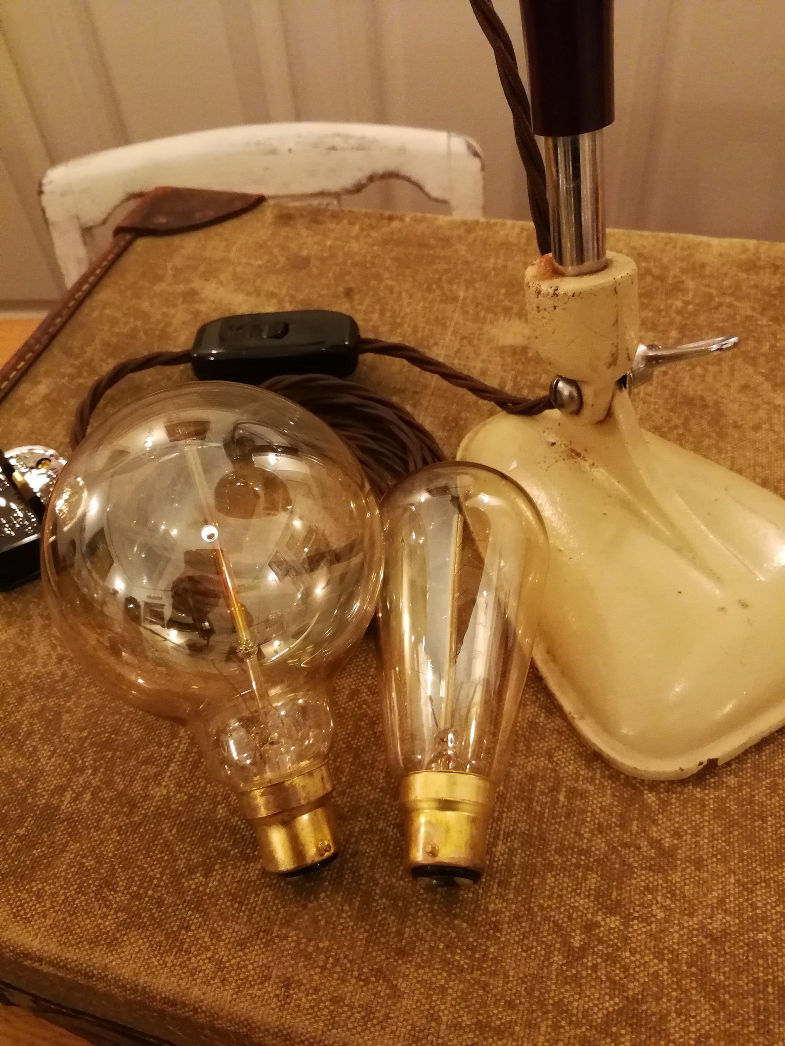 Upcycled Vintage Pifco Heat Lamp. Man Cave Lighting. Etsy