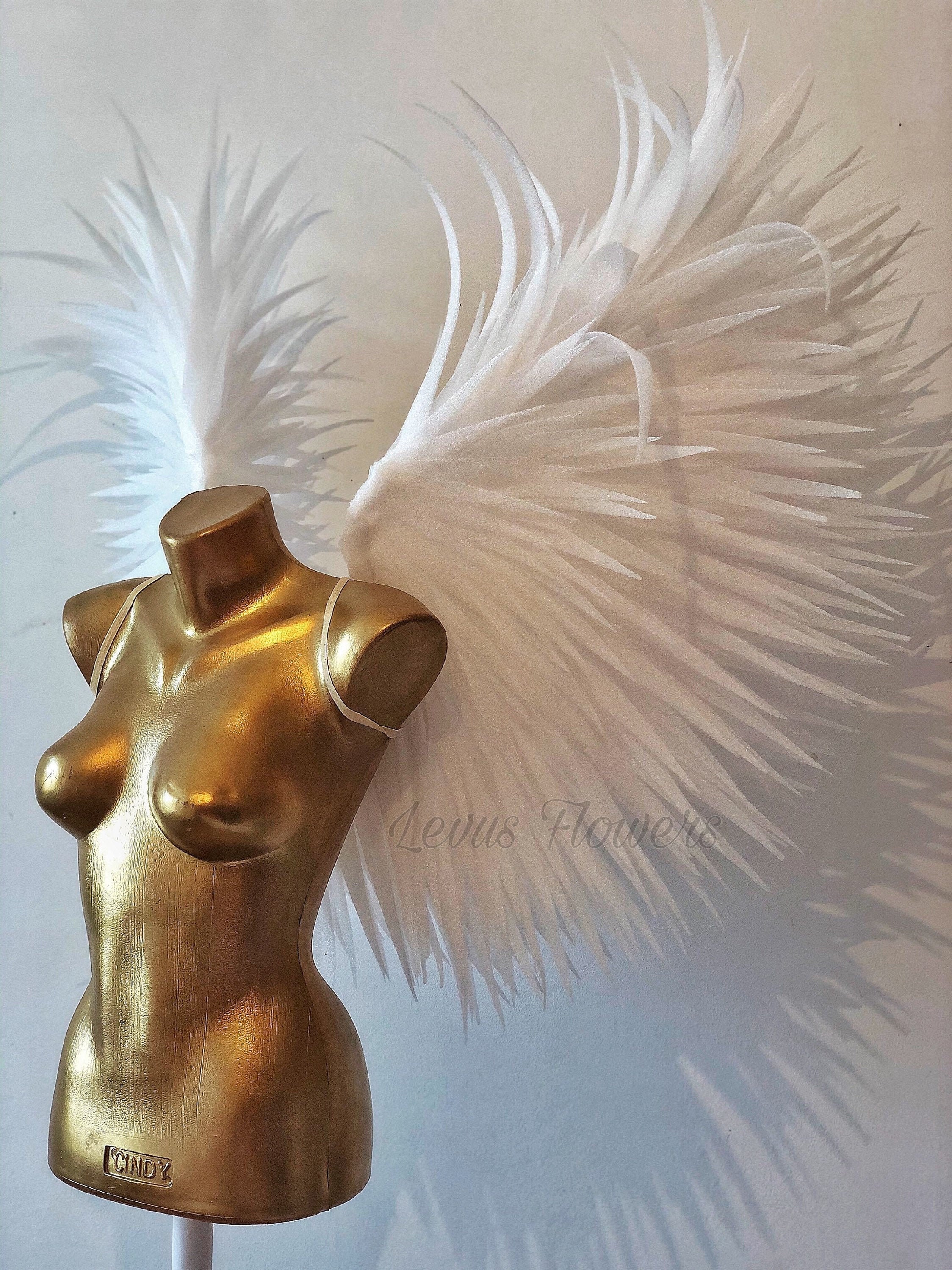 Traje de alas de ángel grande cosplay de alas de ángel Etsy