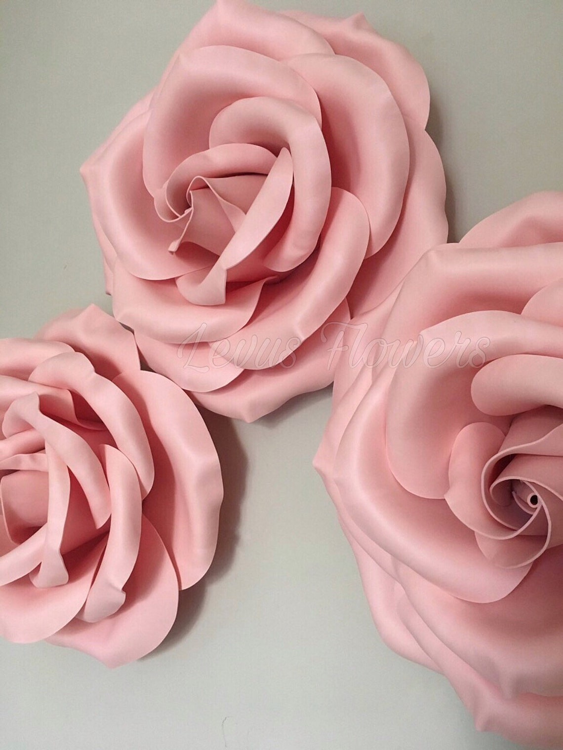 Large Paper Flowers Wall Decor Giant Foam Flower Flowers Etsy