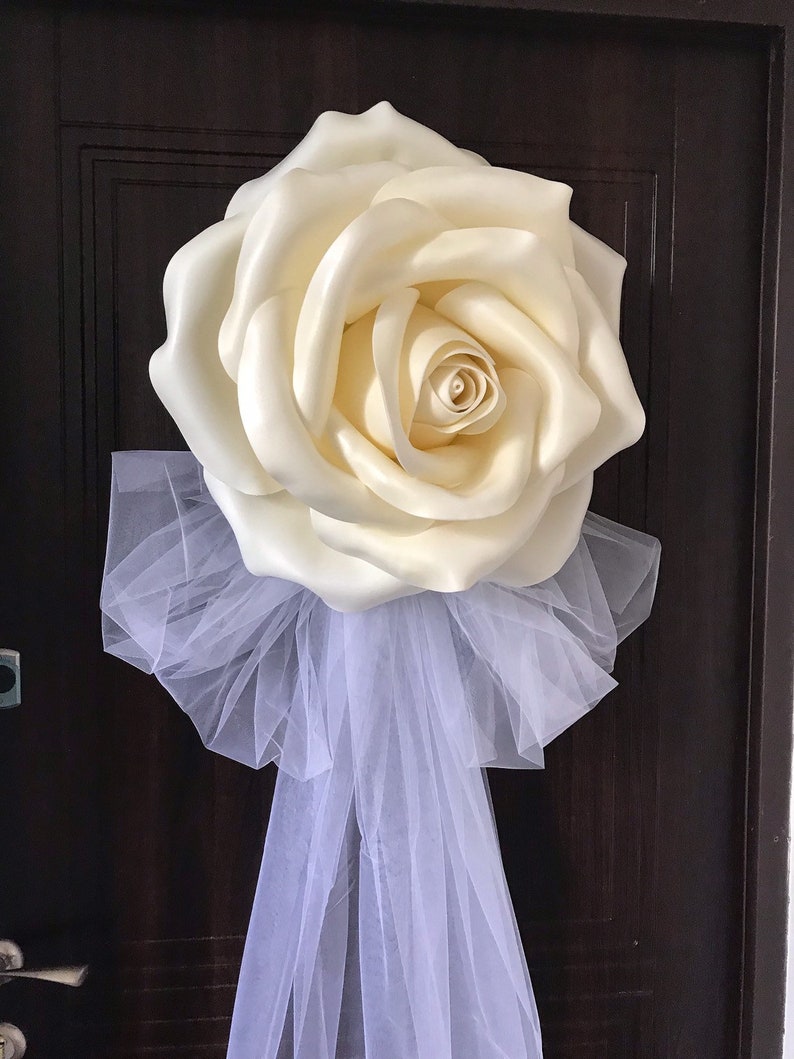 Wedding Door Decor Large Foam Flowers Giant Paper Flowers Wedding Decorations Wall Flowers Decor Bridal Flowers Decor Large Foam Rose