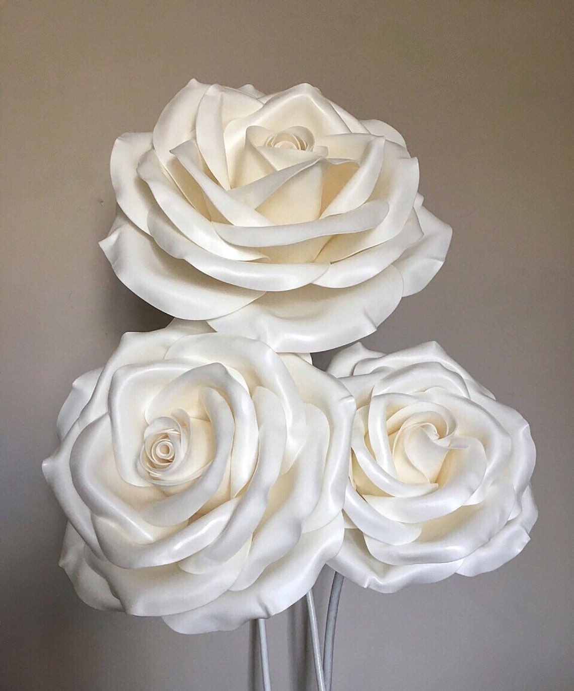 Giant Paper Flowerstem Foam Flowerslagre Paper Flowersstand Etsy