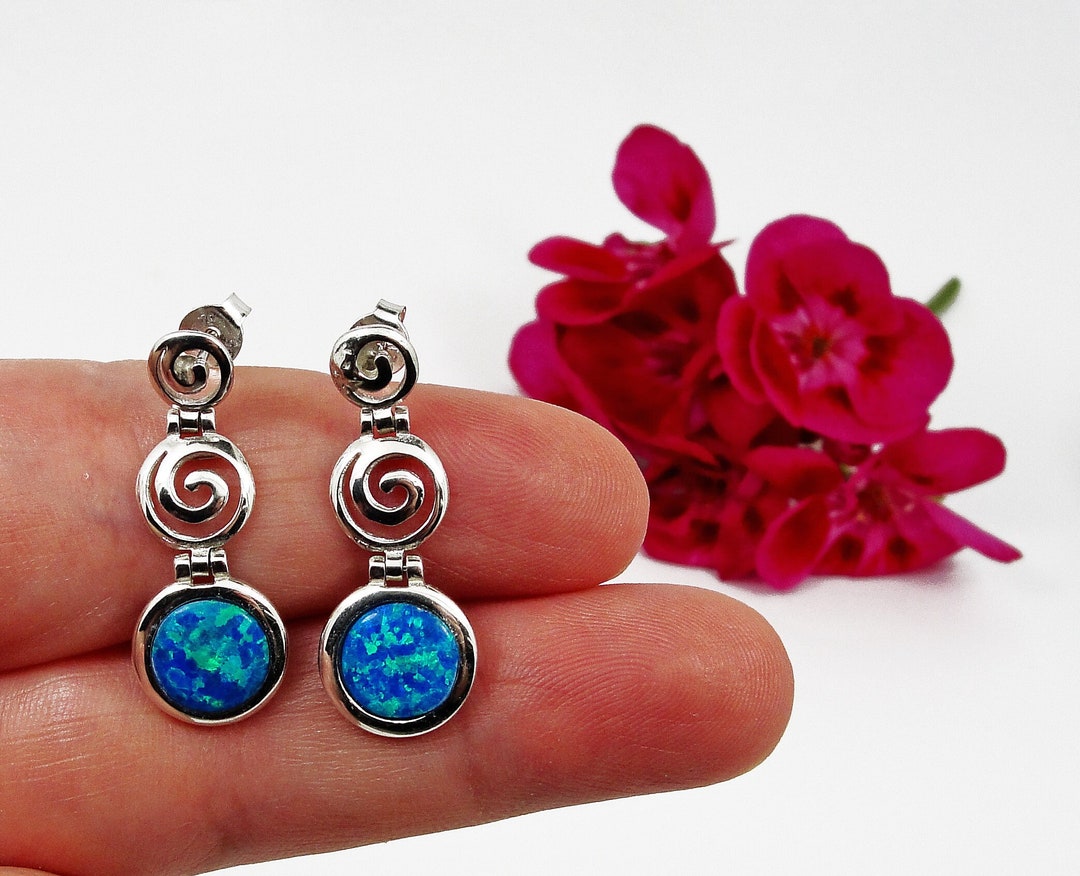 Saturn Ohrringe Silber Mit Zirkonia - Planeten Hängeohrringe Damen Schmuck