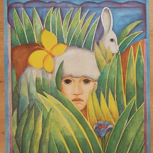 Wild Child ORYGINALNY 1971 Vintage Polish Movie Poster - Polski plakat - Francois Truffaut - MUCHA Ihnatowicz Art