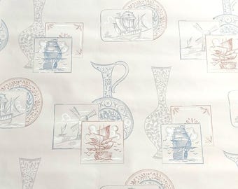 Authentic Original Vintage Wallpapers - Original Vintage Wallpaper by the Meter – 1950s wallpaper