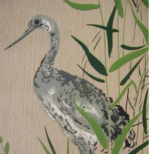 Vintage Wallpaper  by the metre -  50s  Wallpaper - Vintage  wallpaper from 50s