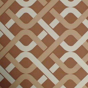 Vintage Wallpaper  by the Metre  - 70s  Wallpaper - Italian 70s Vinyl wallpaper | cas 68