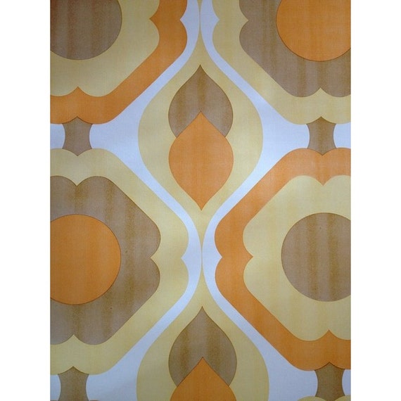 val Serena Verdorren Vintage Wallpaper by the Metre jaren '70 Behang vinyl - Etsy België