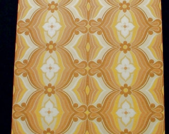 Vintage Wallpaper  by the Metre  - 70s  Wallpaper - Vintage wallpaper wallcovering / cas 2