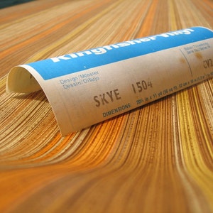 Vintage Wallpaper  by the Metre  - 70s Vinyl  Wallpaper - indian summer, Skye by Nairn Wallcovering  / cas 11