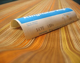Vintage Wallpaper  by the Metre  - 70s Vinyl  Wallpaper - indian summer, Skye by Nairn Wallcovering  / cas 11