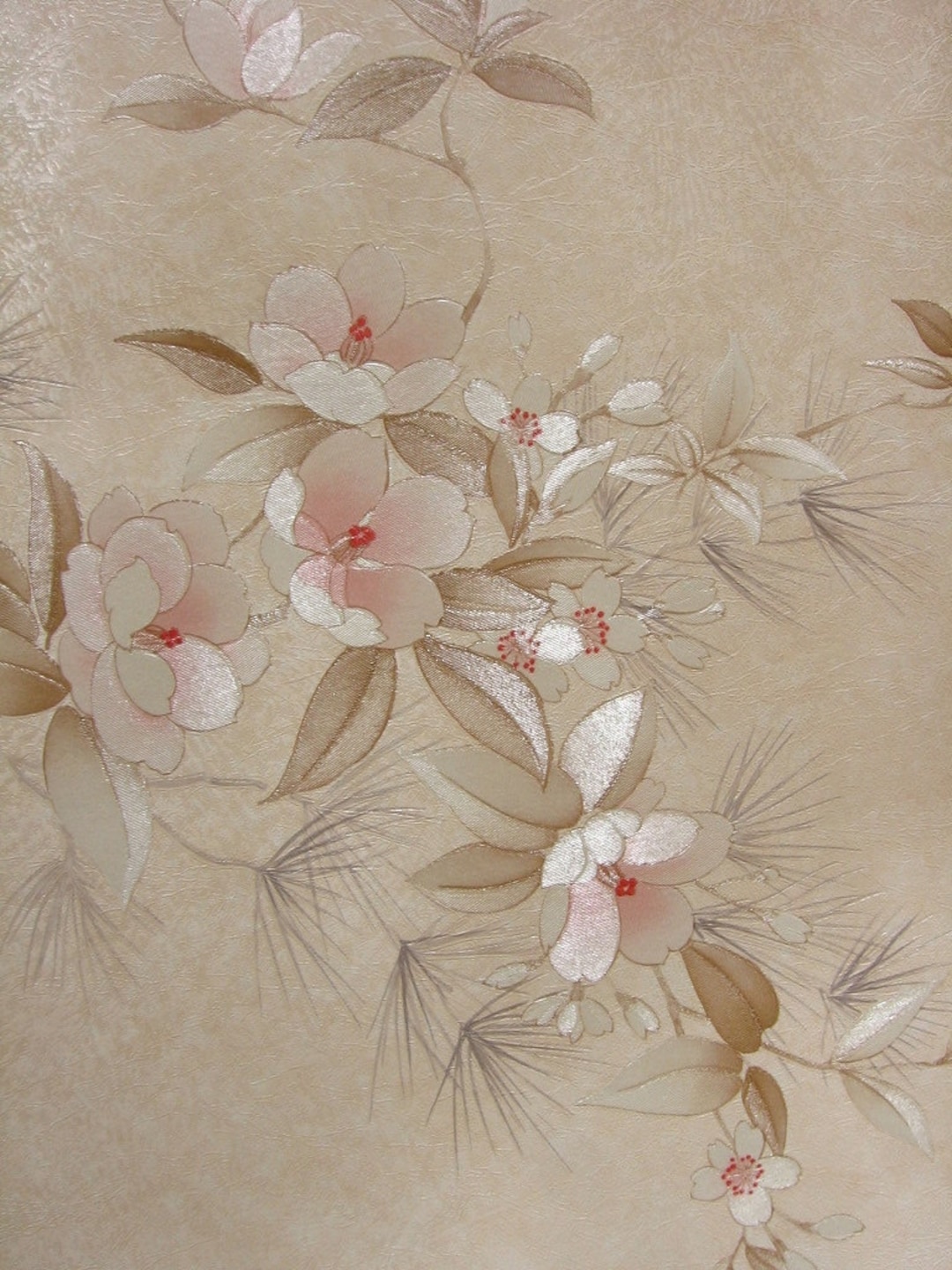 Vintage Wallpaper by the Metre 80s Wallpaper 80s Quiet - Etsy