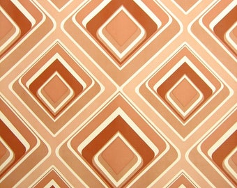 Papel de parede vintage por metro - Papel de parede dos anos 70 - Papel de parede de vinil dos anos 70 | cas 28 cas 44