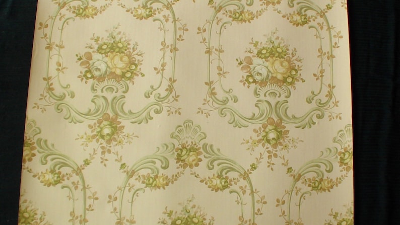 Vintage Wallpaper by the Metre - 70s Vinyl Wallpaper - 1970s Vinyl ...