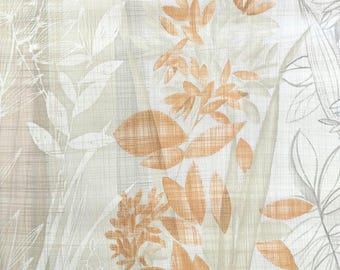 Authentic Original Vintage Wallpapers - Floral Vintage Wallpaper, 1960s Decor, By The Meter