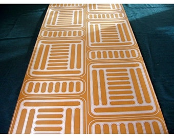 Vintage Wallpaper  by the Metre  - 70s  Wallpaper - Mylar geometric 70s Wallpaper | cas 100