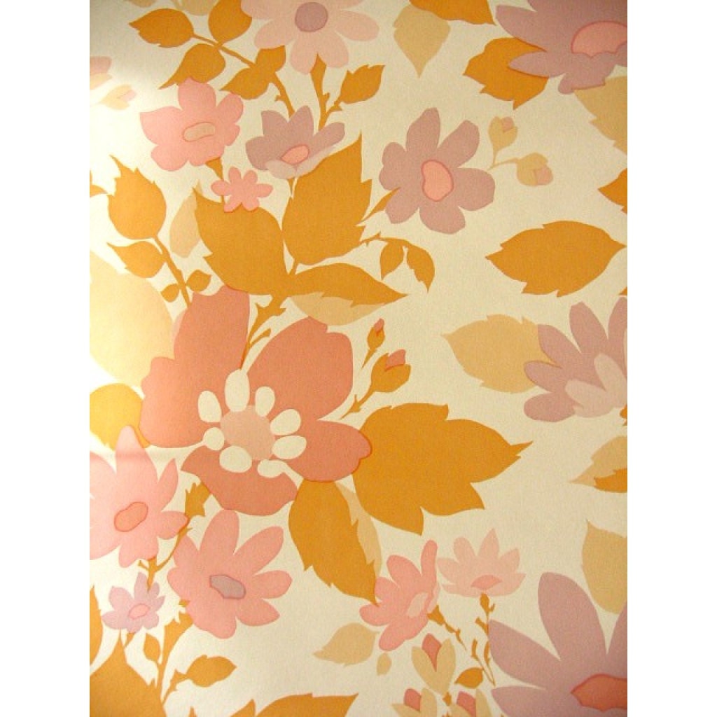 Vintage Wallpaper by the Metre 70s Wallpaper Vinyl 70s Etsy