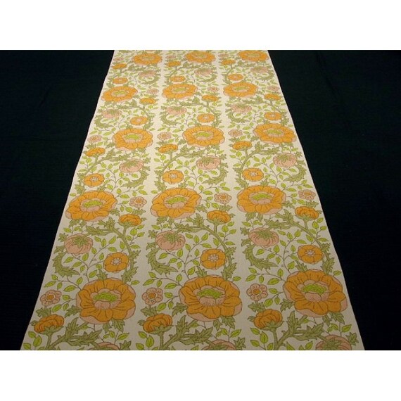 Vintage Wallpaper Price By The Roll 70s Retro Wallpaper Carta Da Parati Fiorata Anni 70 Cas 40